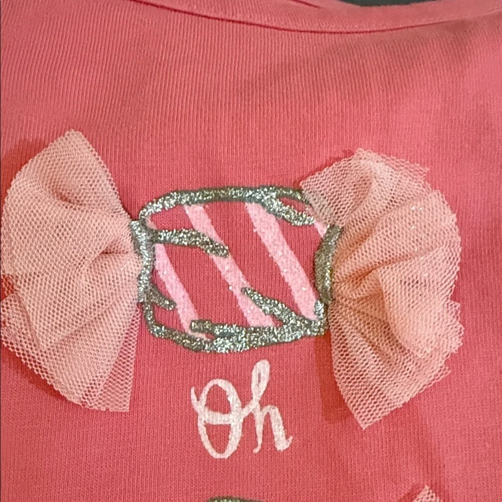 GYMBOREE long sleeved shirt, tights, sweater & tulle skirt size medium (7-8) NWT
